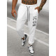 Vīriešu baltas treniņbikses Icon Bikses