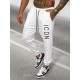 Vīriešu baltas treniņbikses Icon Bikses