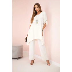 Sieviešu komplekts brūnā krāsā Elis Sieviešu komplekts brūnā krāsā Elis