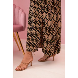 Sieviešu brūna kleita ar plecu siksniņām Zebra Sieviešu brūna kleita ar plecu siksniņām Zebra