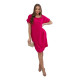 Red dress with pockets Safira