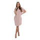 Light pink dress with pockets Safira