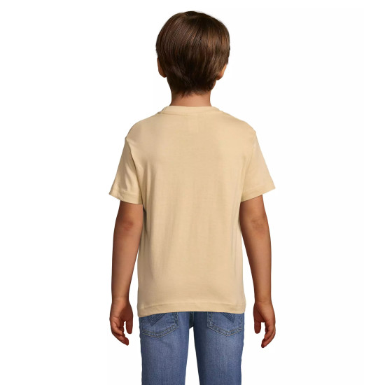 Bērnu uniseksa t-krekls brūnā krāsā Kids KIDS11970 - T-krekls Bērnu uniseksa t-krekls brūnā krāsā Kids KIDS11970