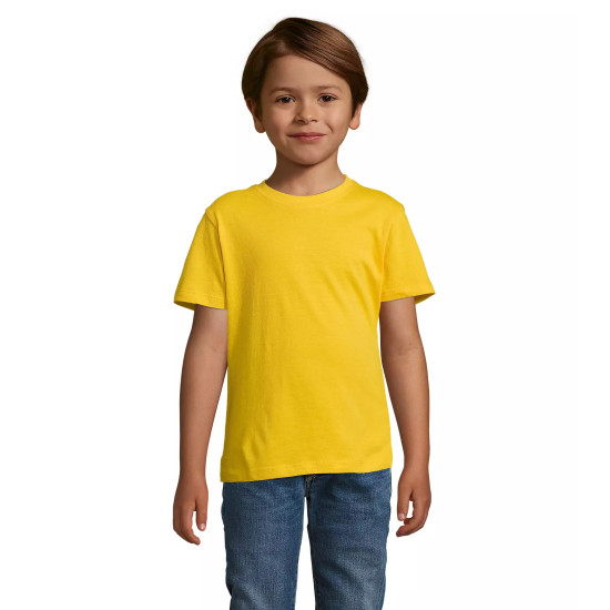 Bērnu viendzimuma dzeltens T-krekls Kids KIDS11970 - T-krekls Bērnu viendzimuma dzeltens T-krekls Kids KIDS11970