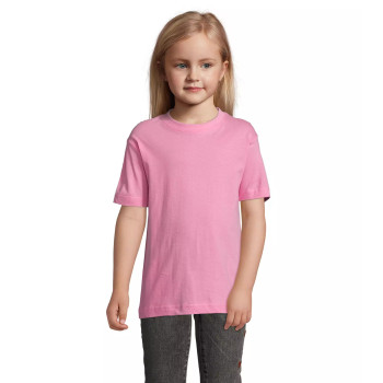 Bērnu rozā unisex T-krekls Kids