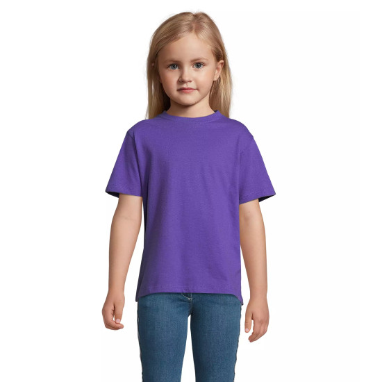 Bērnu viendzimuma violets T-krekls Kids KIDS11970 - T-krekls Bērnu viendzimuma violets T-krekls Kids KIDS11970
