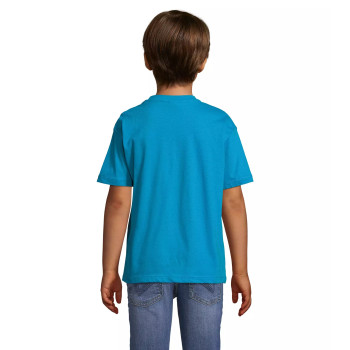 Bērnu zils unisex T-krekls Kids