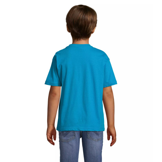 Bērnu zilais T-krekls bērniem KIDS11970 - T-krekls Bērnu zilais T-krekls bērniem KIDS11970