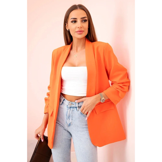 Sieviešu oranžā jaka Florita 32099 - Sievietēm Sieviešu oranžā jaka Florita 32099