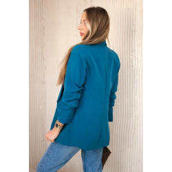 Sieviešu tirkīza jaka Florita Sieviešu tirkīza jaka Florita