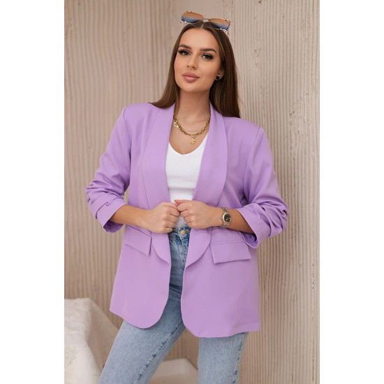 Sieviešu gaiši violeta jaka Florita 24032 - Sievietēm Sieviešu gaiši violeta jaka Florita 24032