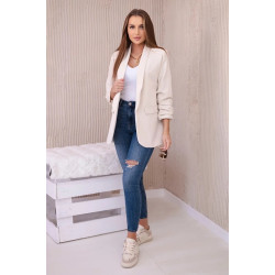 Sieviešu gaiši brūna jaka Florita Sieviešu gaiši brūna jaka Florita