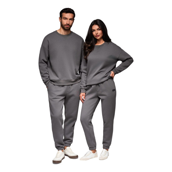Unisex brīvā laika kostīms pelēks Pāri V18 Z109 - Sievietēm Unisex brīvā laika kostīms pelēks Pāri V18 Z109
