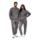 Unisex brīvā laika kostīms pelēks Pāri V18 Z109 - Sievietēm Unisex brīvā laika kostīms pelēks Pāri V18 Z109
