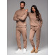 Unisex brīvā laika kostīms brūns Pāri V16 Z109 - Vīriešiem Unisex brīvā laika kostīms brūns Pāri V16 Z109