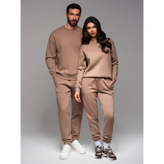 Unisex brīvā laika kostīms brūns Pāri V16 Z109 - Vīriešiem Unisex brīvā laika kostīms brūns Pāri V16 Z109