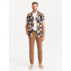 Men's brown trousers Adam V4 OM-PACP-0118 - Trousers Men's brown trousers Adam V4 OM-PACP-0118