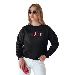 Sieviešu melns džemperis Trusty Sieviešu melns džemperis Trusty