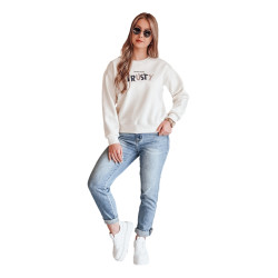 Sieviešu balts džemperis Trusty Sieviešu balts džemperis Trusty