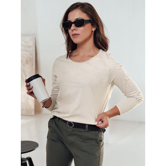 Sieviešu brūna blūze ar kulonu Minimoda RY2680