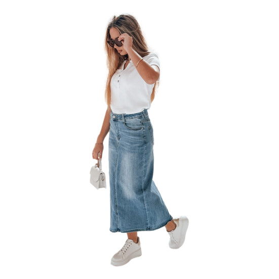 Sieviešu balta blūze Kiss Look RY2836 - Sievietēm Sieviešu balta blūze Kiss Look RY2836