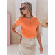 Sieviešu blūze oranžā krāsā Kiss Look RY2840 - Sievietēm Sieviešu blūze oranžā krāsā Kiss Look RY2840