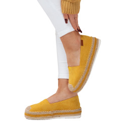 Sieviešu dzelteni ikdienas apavi LANSI Sieviešu dzelteni ikdienas apavi LANSI