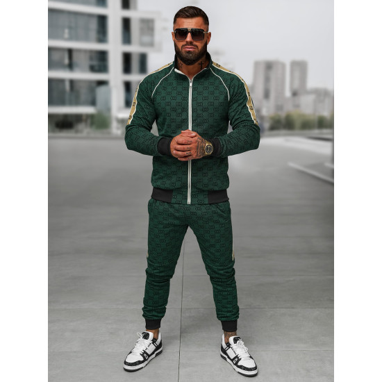 Vyriškas žalias sportinio kostiumo komplektas Design O/FF5110AB - Vyrams Vyriškas žalias sportinio kostiumo komplektas Design O/FF5110AB