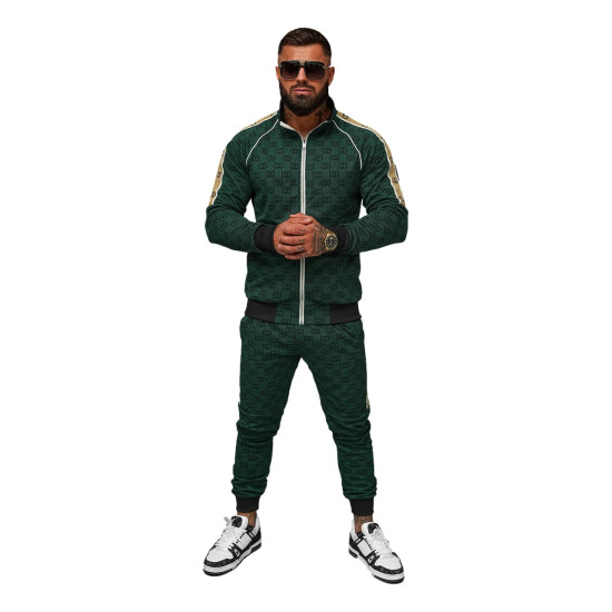Vyriškas žalias sportinio kostiumo komplektas Design O/FF5110AB - Vyrams Vyriškas žalias sportinio kostiumo komplektas Design O/FF5110AB