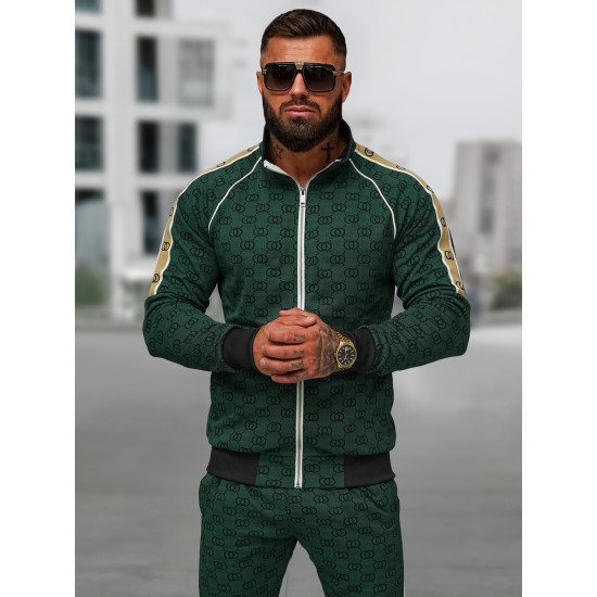Vyriškas žalias sportinio kostiumo komplektas Design O/FF5110AB - Vyrams Vyriškas žalias sportinio kostiumo komplektas Design O/FF5110AB