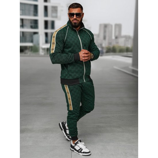 Vyriškas žalias sportinio kostiumo komplektas Design O/FF5110AB - Vyrams Vyriškas žalias sportinio kostiumo komplektas Design O/FF5110AB