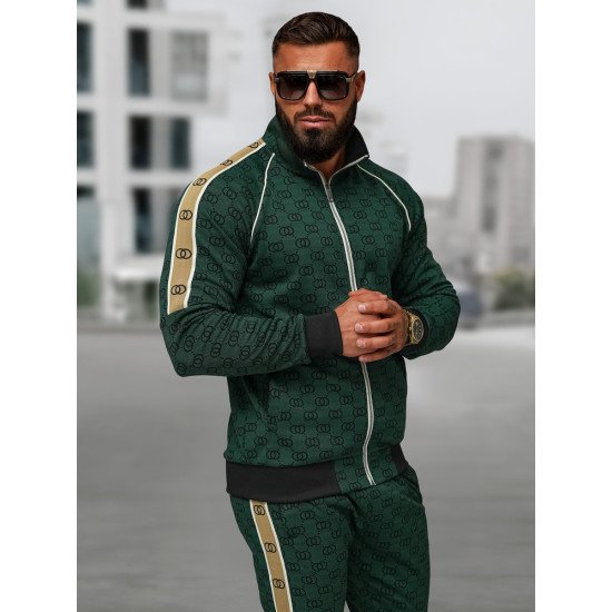 Vyriškas žalias sportinio kostiumo komplektas Design O/FF5110AB - Vyrams Vyriškas žalias sportinio kostiumo komplektas Design O/FF5110AB