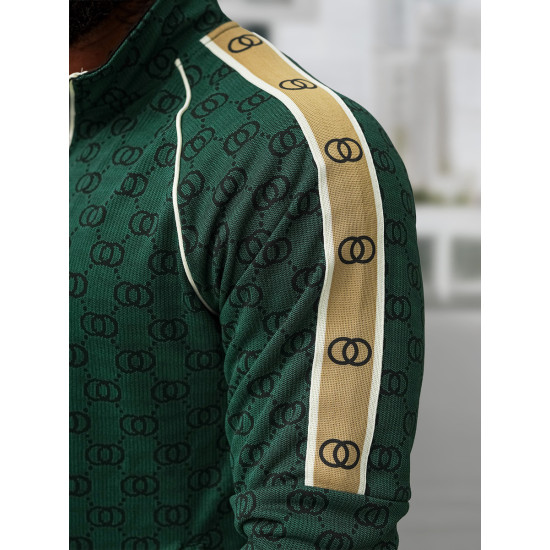 Vyriškas žalias sportinio kostiumo komplektas Design O/FF5110AB - Vyrams Vyriškas žalias sportinio kostiumo komplektas Design O/FF5110AB