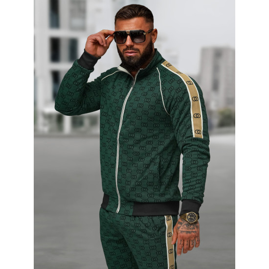 Vyriškas žalias sportinio kostiumo komplektas Design O/FF5110AB - Vyrams Vyriškas žalias sportinio kostiumo komplektas Design O/FF5110AB