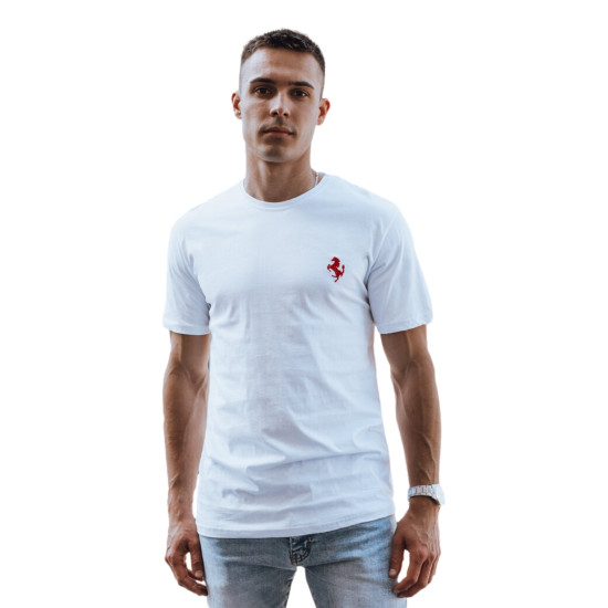 Vīriešu balts krekls Marly RX5564 - T-krekls Vīriešu balts krekls Marly RX5564