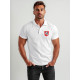 Vīriešu balts polo krekls Herb JS/8T80 - T-krekls Vīriešu balts polo krekls Herb JS/8T80
