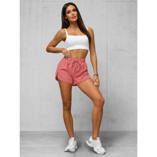 Sieviešu rozā sporta šorti Boni JS/XY24015S - Sievietēm Sieviešu rozā sporta šorti Boni JS/XY24015S