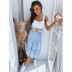 Sieviešu zili midi svārki Randina Sieviešu zili midi svārki Randina