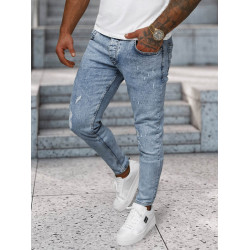 Vīriešu zilie džinsi Real