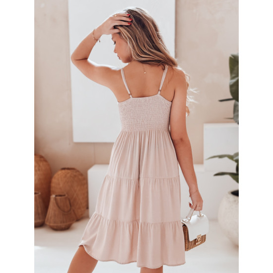 Sieviešu brūngana midi kleita Missbreeze EY2625 - Kleitas un tunikas Sieviešu brūngana midi kleita Missbreeze EY2625