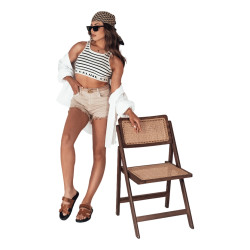 Sieviešu brūni džinsa šorti Sunylook Sieviešu brūni džinsa šorti Sunylook