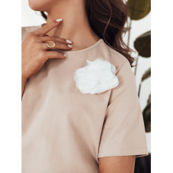 Sieviešu brūns T-krekls Binda Sieviešu brūns T-krekls Binda