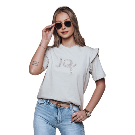 Sieviešu pelēks T-krekls Lyse RY2525 - T-krekls Sieviešu pelēks T-krekls Lyse RY2525
