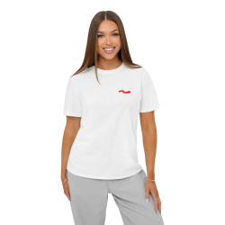 Sieviešu balts T-krekls Inlove