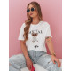 Sieviešu melns T-krekls Classy RY2874 - T-krekls Sieviešu melns T-krekls Classy RY2874
