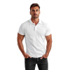 Vīriešu balts polo krekls Casual