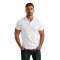 Vīriešu balts polo krekls Casual