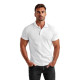 Vīriešu balts polo krekls Casual JS/8T80/1 - T-krekls Vīriešu balts polo krekls Casual JS/8T80/1
