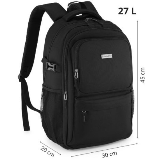 Wanderlust Melna ceļojuma mugursoma lidmašīnai ZG940 - Aksesuāri Wanderlust Melna ceļojuma mugursoma lidmašīnai ZG940