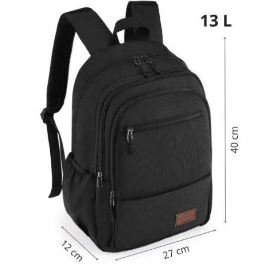 Melna skolas mugursoma Klase ZG945